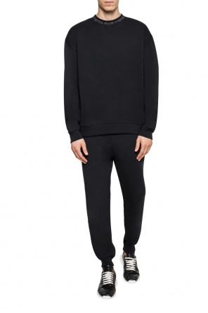 Logo-embroidered sweatshirt, zdjęcie 2 Logo-embroidered sweatshirt od Acne